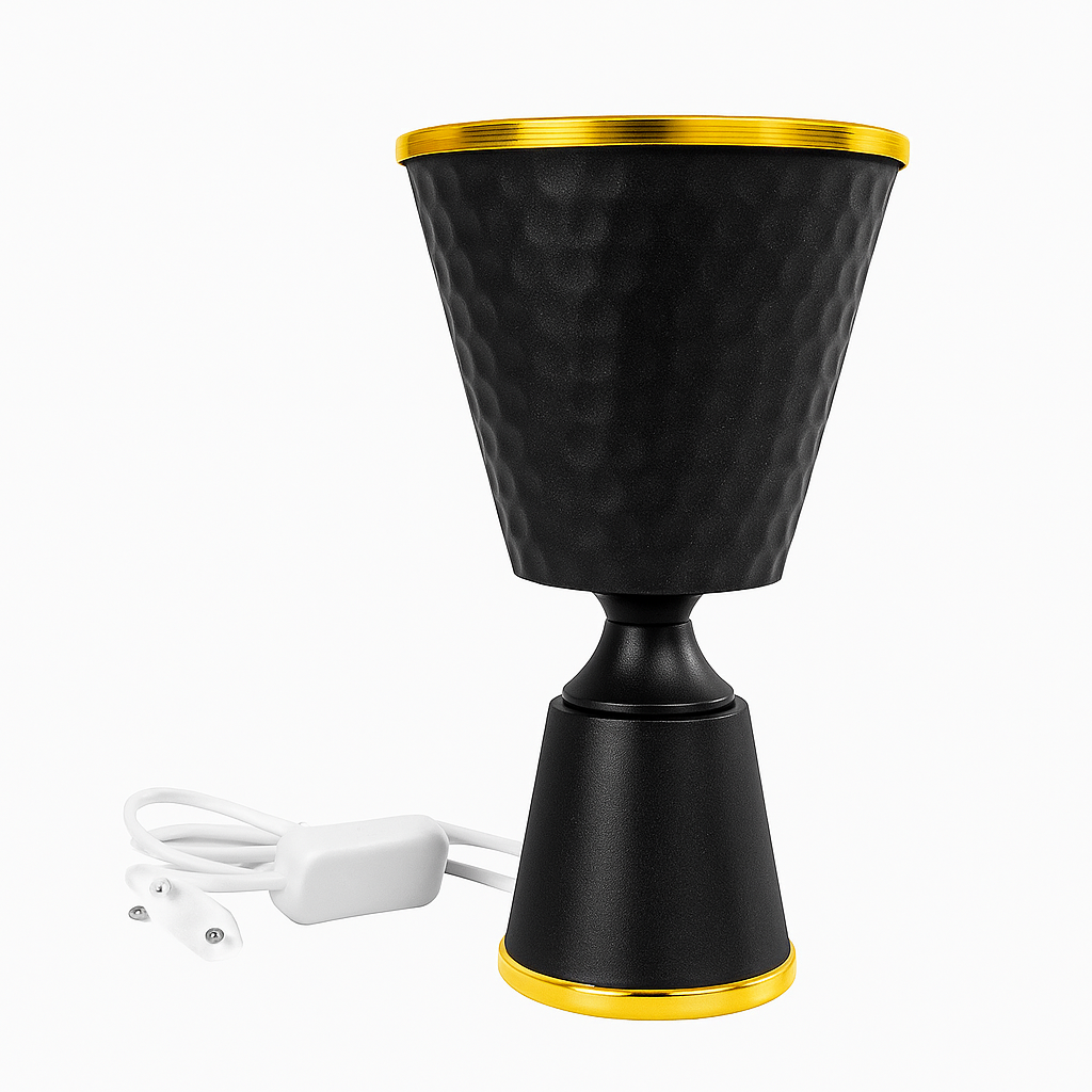 Black & Gold Electric Bakhoor Burner